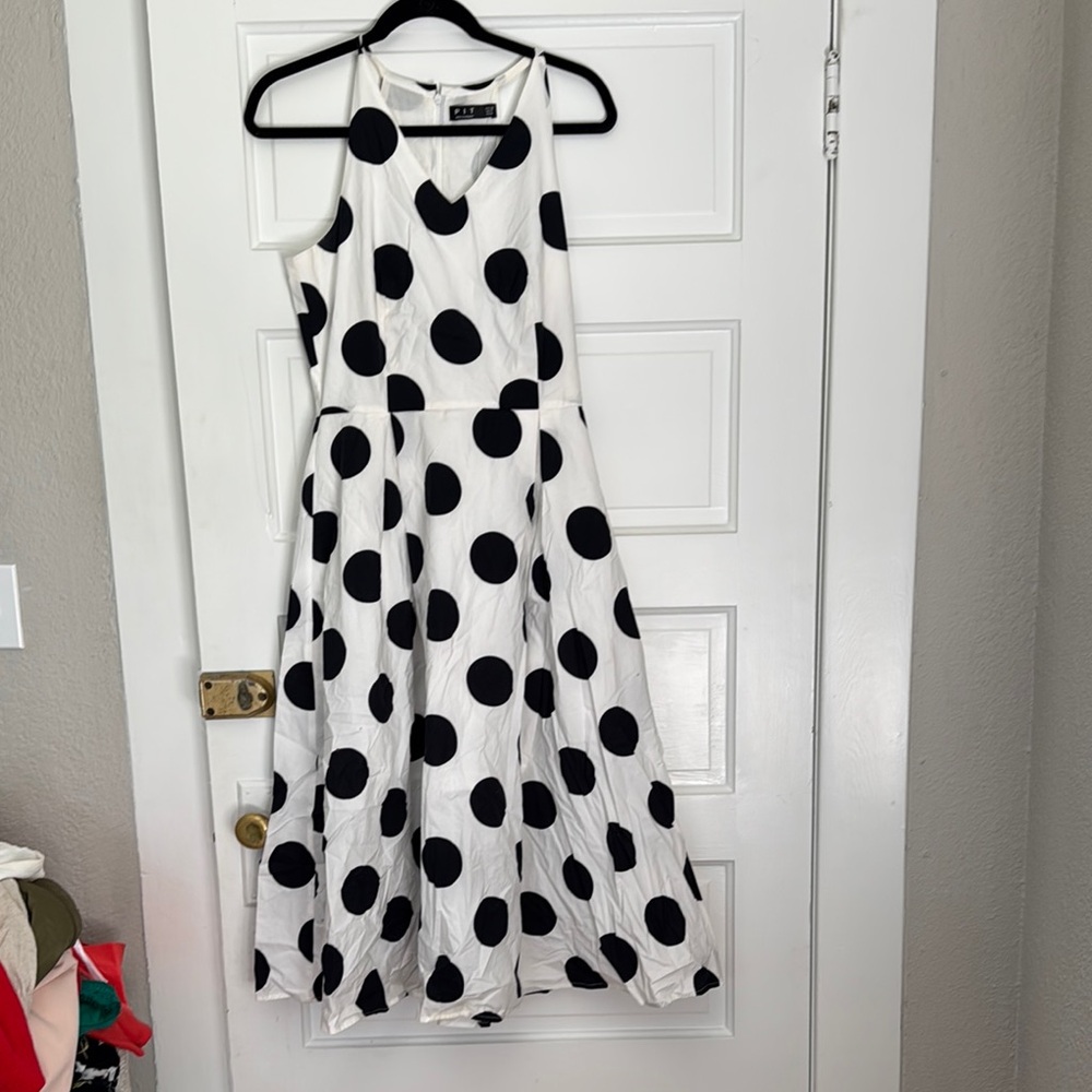 Chic Polka Dot Dress